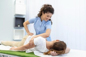 Physical therapy for posture correction